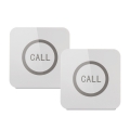 ALIBELL Waterproof Pager for Wireless Paging System Waiter Paging System for Restaurants—ideal for kitchens, fast-food restaurants, burger joints, and hotels for calling waiters; 2-pack of call buttons